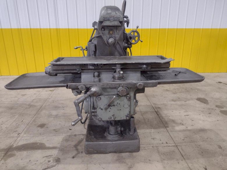 3 HP CINCINNATI MODEL 1-18 PLAIN HORIZONTAL MILLING MACHINE: STOCK #21031