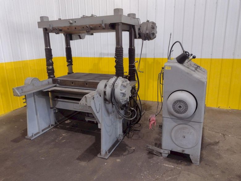 30" x 50" x 32" SANDERS TILT-A-DIE DIE HANDLER FLIPPER SPOTTING PRESS: STOCK #19531