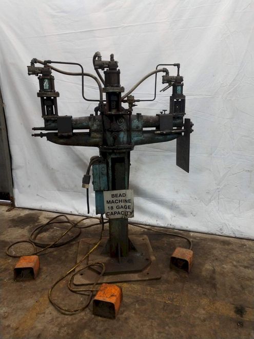 24 GAUGE DUAL HEAD LOCKFORMER BEADER: STOCK #12660