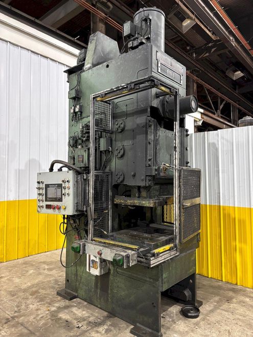 120 TON CLEARING-NIAGARA (NEW 1999) MODEL #E-110 OBS GAP FRAME PRESS, 6" STROKE: STOCK #20010