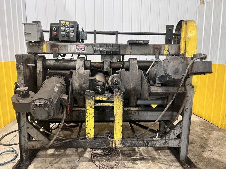 2" ROTARY 2-ROLL TUBE & BAR STRAIGHTENER: STOCK #22569