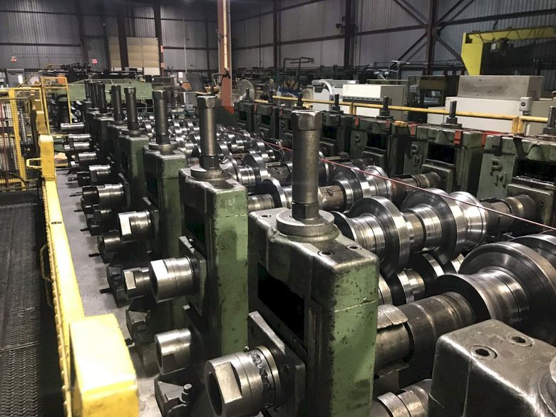 21 STAND X 4-1/2" X 60" PM MACHINE TOOL ROLLFORMER: STOCK #70354