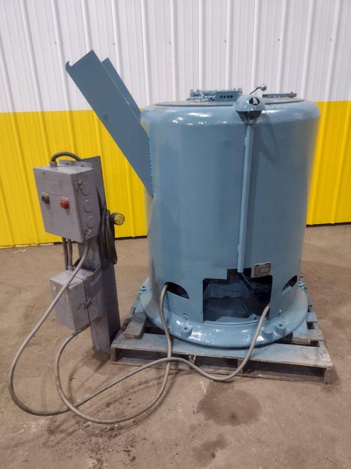 225 LBS BARRETT MODEL #402 CENTRIFUGE CHIP SPINNER: STOCK #19007