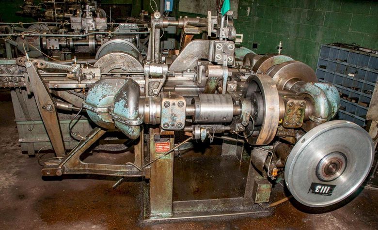 1/4" NILSON MODEL #S-4 FOUR-SLIDE WIRE FORMING MACHINE: STOCK #16989