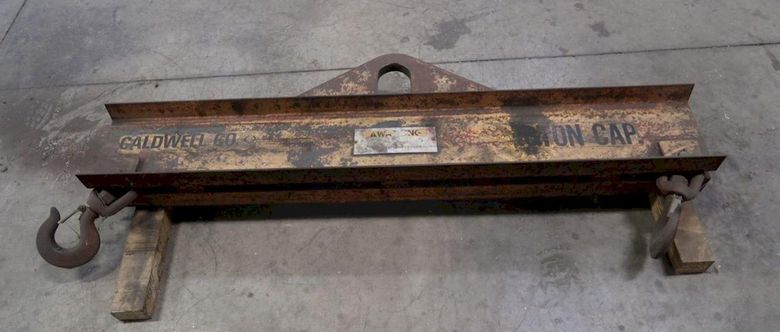 20,000 LB 10 TON X 66" CALDWELL SPREADER BAR: STOCK #14650