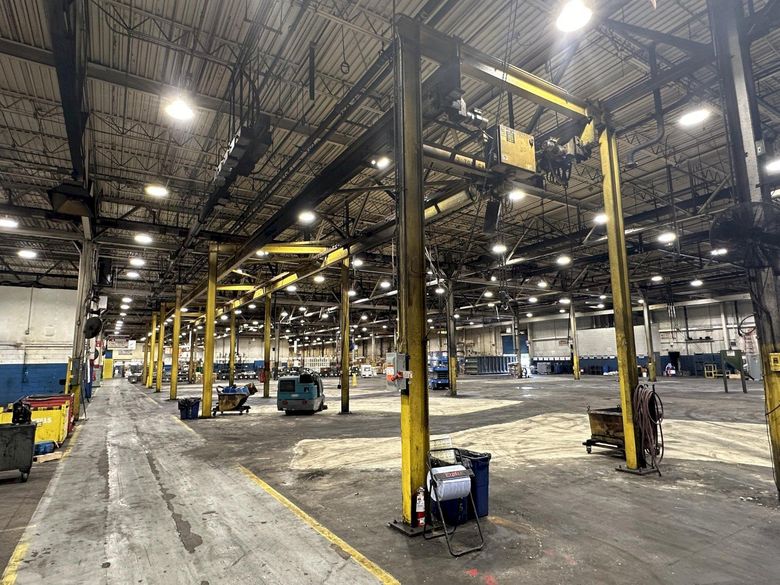 3 TON X 14' WIDE X 130' LONG MPH / BUDGIT OVERHEAD FREE STANDING CRANE SYSTEM: STOCK #20675