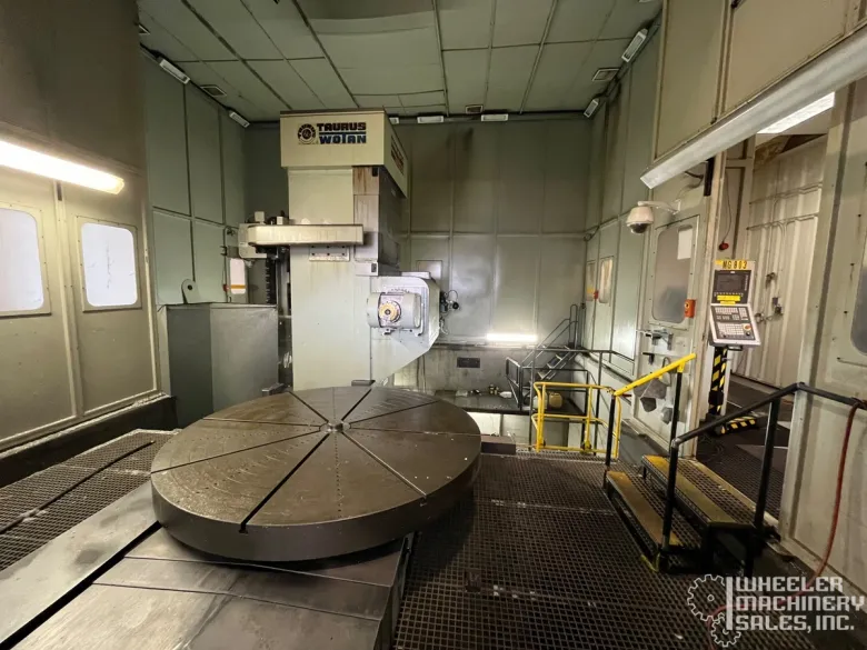 2011 Wotan M3FT/P 7-Axis CNC Horizontal Boring Mill w/ Wotan Sound Enclosure