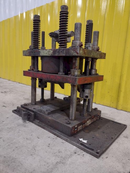 3 TON AIRAM 4 POST ROLLFORMER CUTOFF / PUNCH PRESS: STOCK #22112