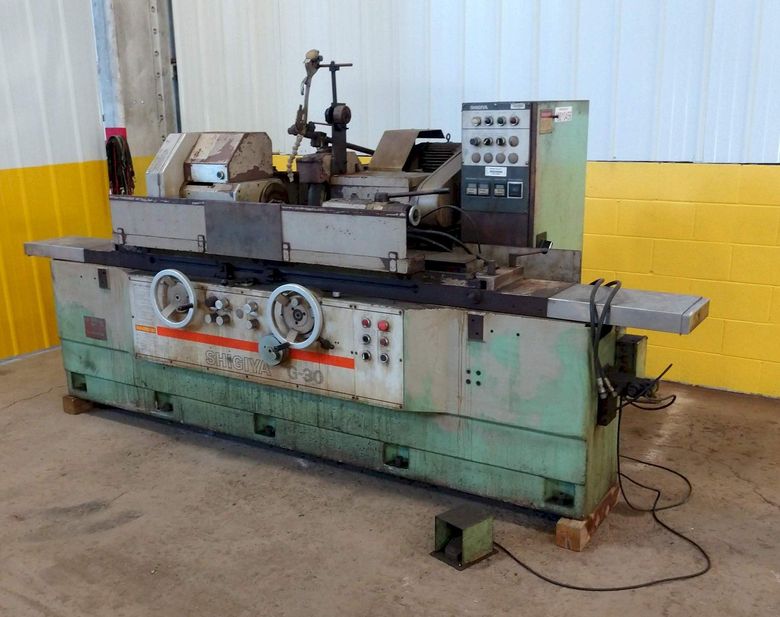 11" X 40" SHIGIYA MODEL #G-30 GU30B100A CYLINDRICAL GRINDER: STOCK 12525
