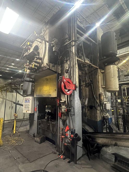 2500 TON SMERAL HOT FORGING PRESS WITH UPDATED CONTROLS: STOCK #19108