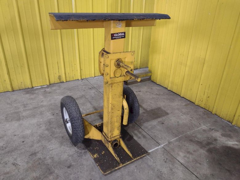 50 TON CJ-BEAM PORTABLE TRAILER LIFTING & STABILIZING JACK: STOCK #22578