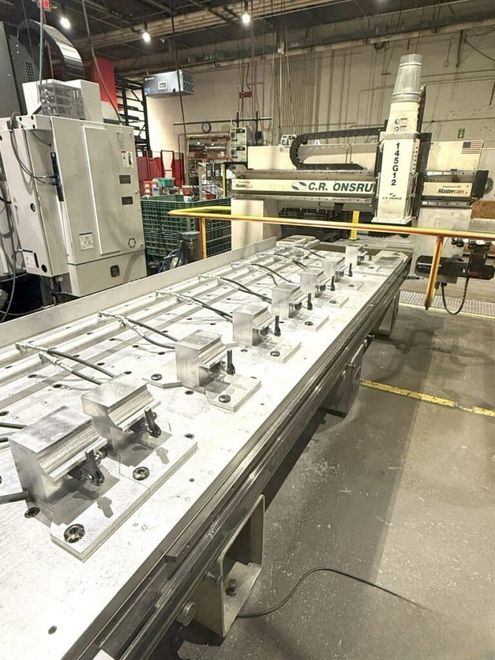 CR ONSRUD 145G12 CNC ROUTER, 24000 RPM, FANUC Vertical Machining Centers (2018)