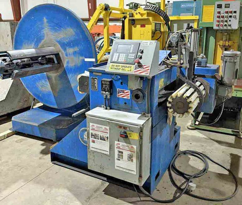 Trim Coil Winding Line, Michigan Roll Form, 24" x 0.024"