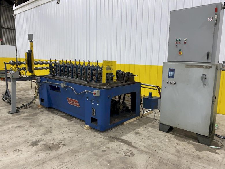 11 STAND X 1.5" ARDCOR MODEL #M10E-R U-JOINT DRIVE ROLLFORMER 12" ROLL SPACE: STOCK #20798
