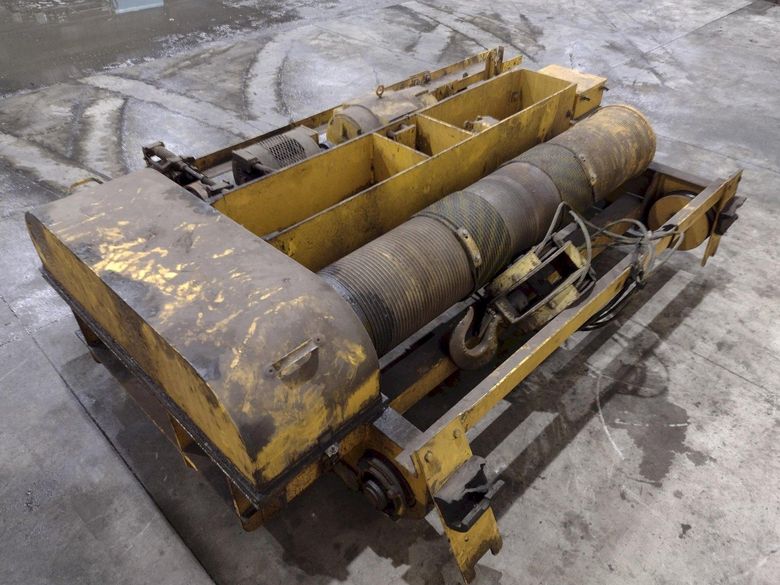 5 TON CONCO HEAVY DUTY OVERHEAD CRANE HOIST: STOCK #20380