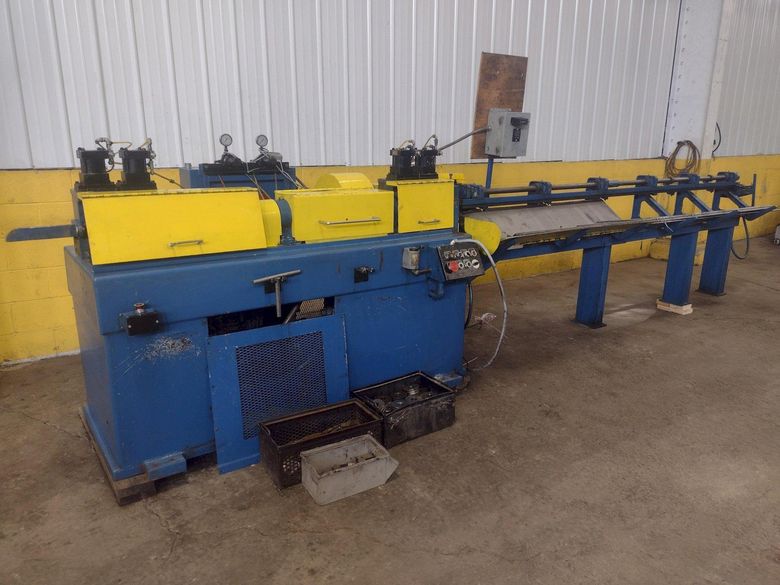 1/4" PATTERSON MODEL #1975 WIRE STRAIGHTENER & CUTOFF MACHINE: STOCK #16362