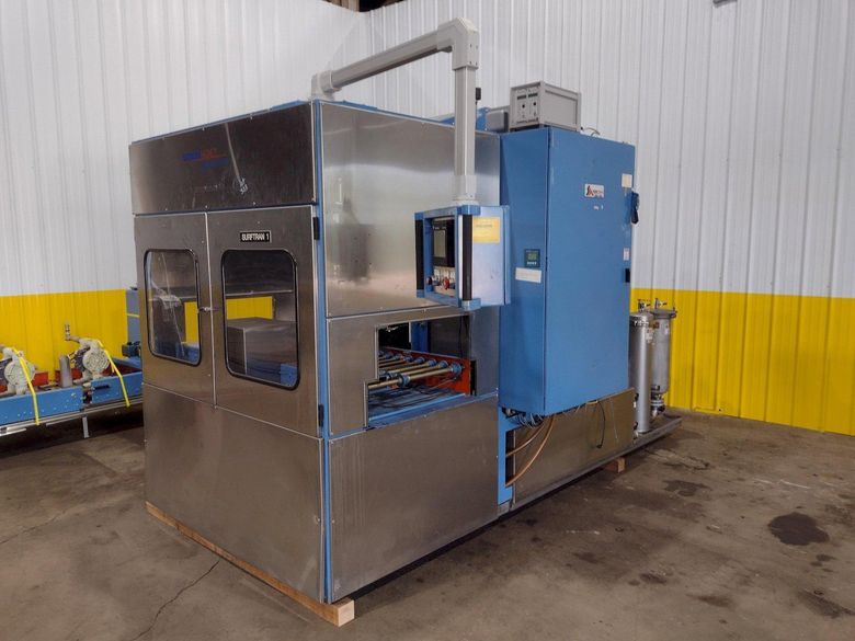 EXTRUDE HONE / SURFTRAN MODEL #STR-1 HIGH PRESSURE WASHER & DEBURRING SYSTEM : STOCK #19381