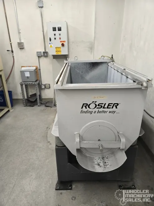 2017 ROSLER R 500/1500 Tub Style Vibratory Finisher #8188