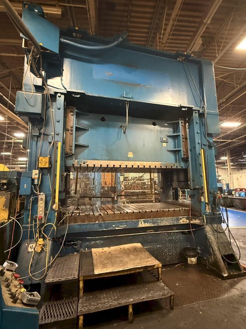 2001 Minster E2-600-120-60 Hevi-Stamper - 600-Ton Double Crank Press