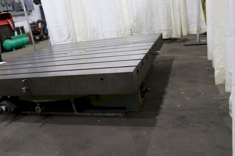 59" X 59"  SHIBAURA T-SLOTTED ROTARY TABLE: STOCK #72371