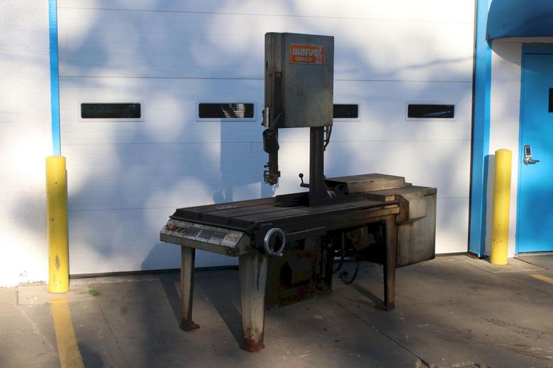 18" X 20" MARVEL SERIES 8 VERTICAL SAW:  STOCK #75523