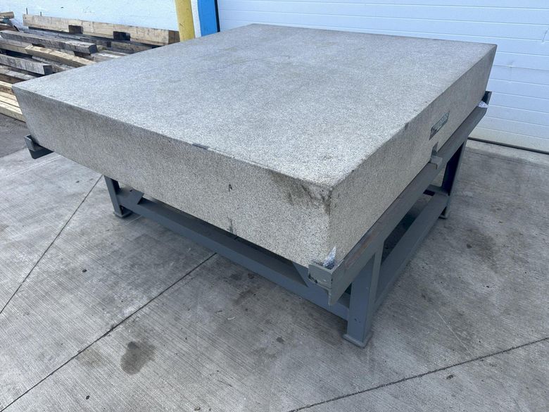 70" X 74" 12" STANDBRIDGE GRANITE SURFACE PLATE: STOCK #77848