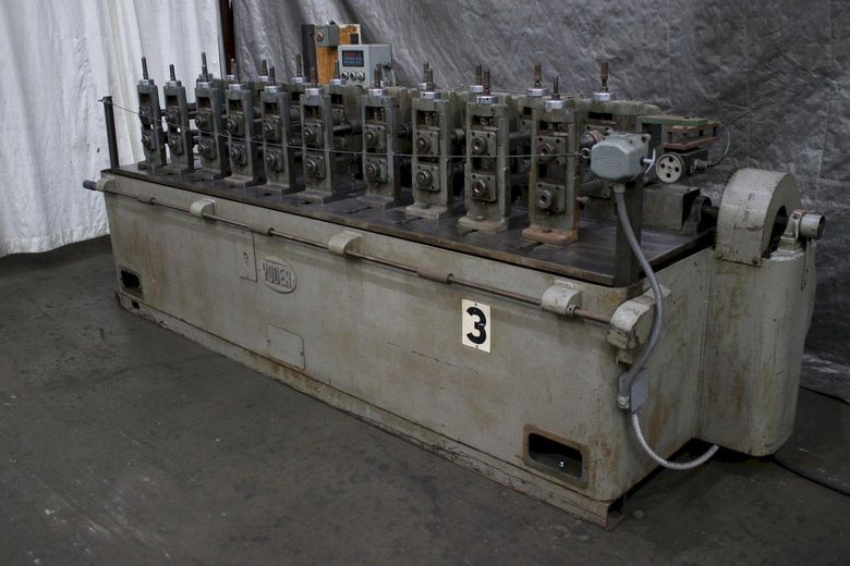 10 STAND M-1-1/2 YODER ROLLFORMER BASE: STOCK #74592