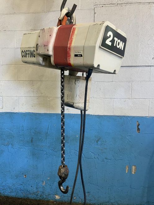 2 TON COFFING CHAIN HOIST: STOCK #75533