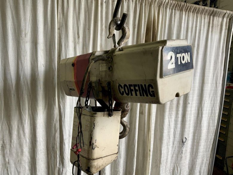 2 TON COFFING ELECTRIC CHAIN HOIST: STOCK #75536