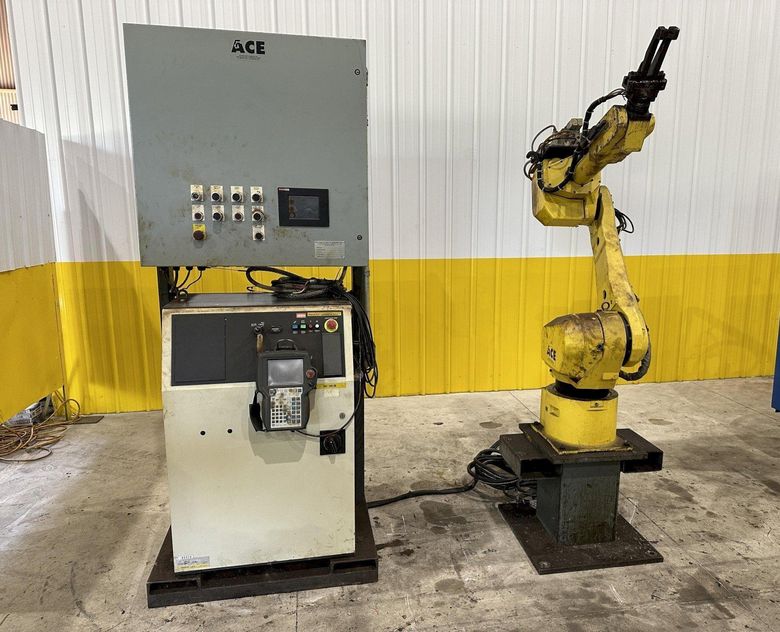2008 FANUC MODEL #M-16iB20 PICK & PLACE ROBOT WITH FANUC R-30IA CONTROLLER: STOCK #20849