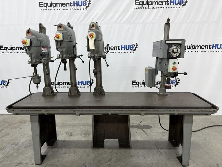 Delta  Multi-Head 4 Head Gang Variable Speed Drill Press Station