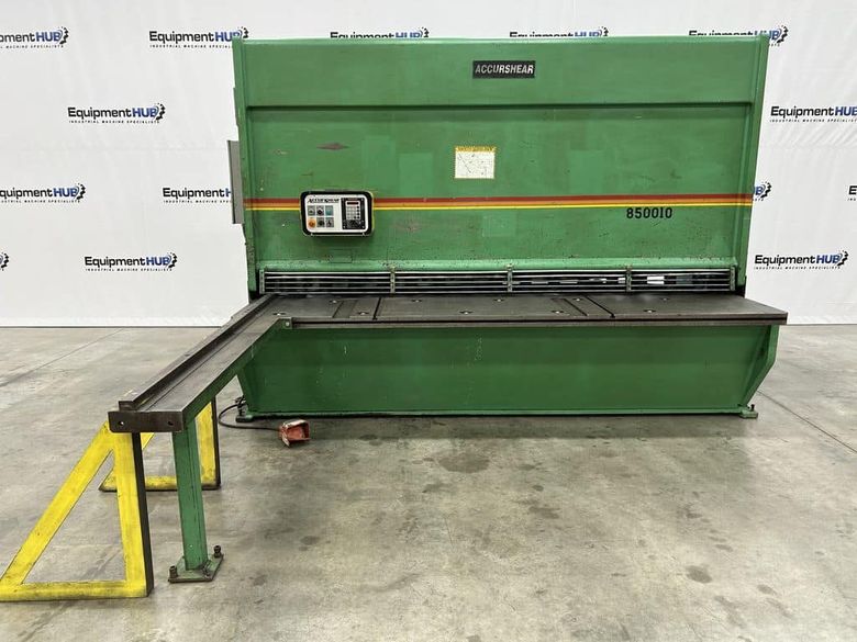 Accurshear 850010 1/2″ x 10′ Hydraulic Power Shear
