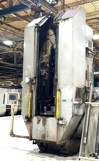 BMS 15 Ton X 72" Model BMSM 15X72Screw Mate Servo Driven Table Up Broach.