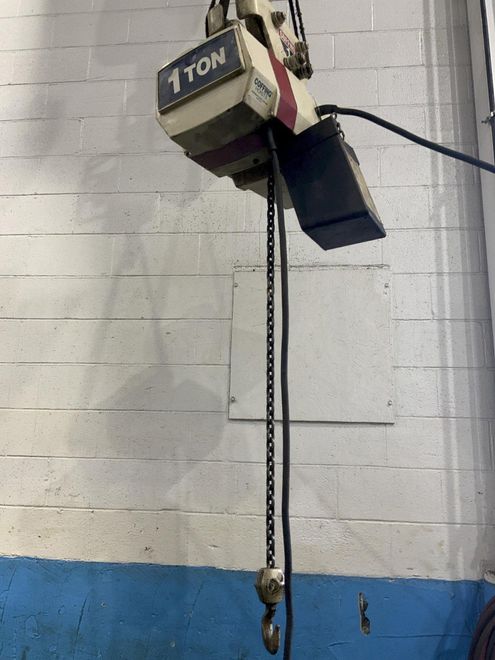 1 TON COFFING ELECTRIC CHAIN HOIST: STOCK #75534