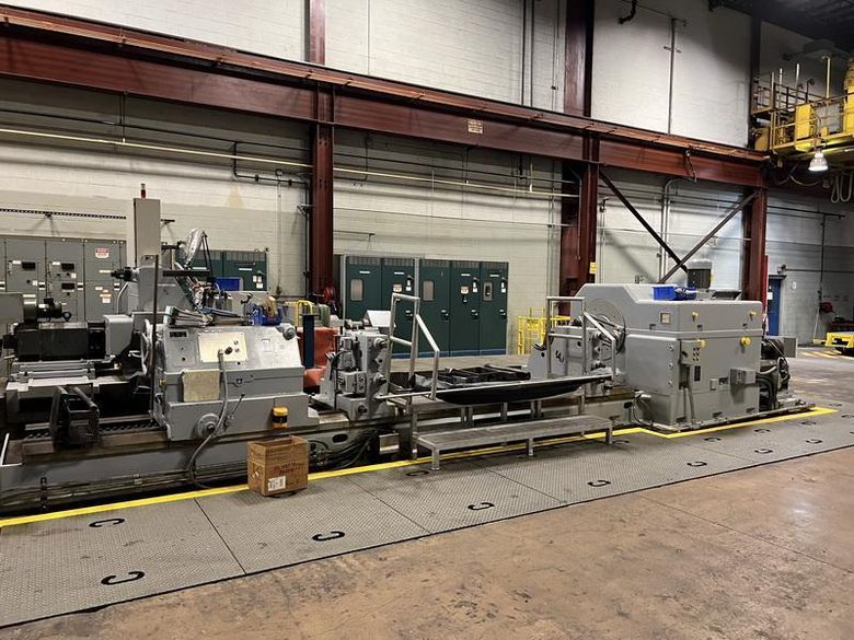1260mm (50") x 5000mm (16') Waldrich Siegen Roll Grinder