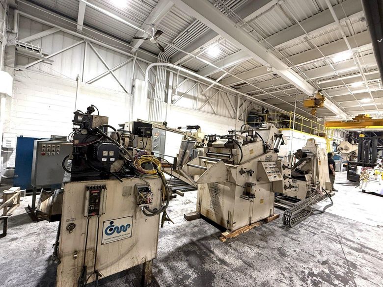 20,000 lbs. x 24" Cooper Weymouth Peterson Heavy Duty Servo Coil Feed Line For Sale