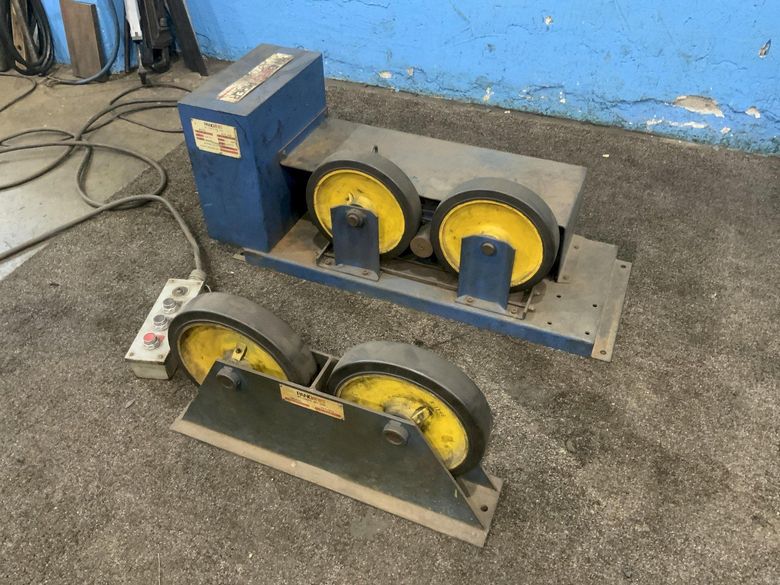 4000 LBS PANDJIRIS MODEL # PIPER 3 TANK TURNING ROLL SET: STOCK #80343