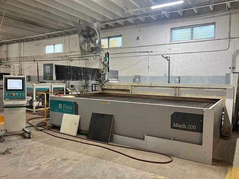 Flow Mach 200 4020 CNC Waterjet w/ Pivot+ (2020)