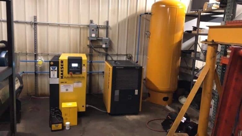 Kaeser SM15  15HP Rotary Screw Air Compressor (2022) w/ TC31 Refrigerated Dryer