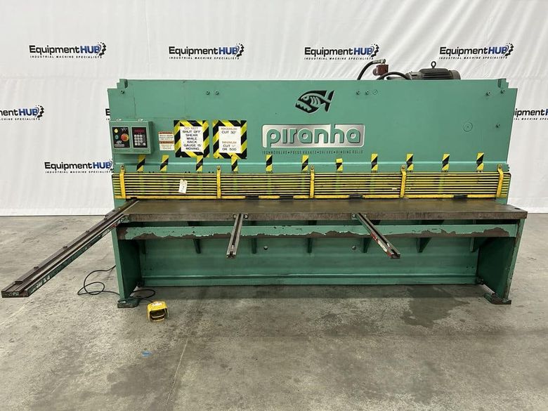 Piranha M 1/4-10 1/4″ x 10′ Hydraulic Shear