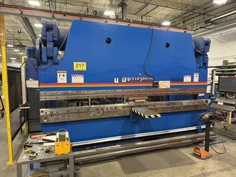 2005 Accurpress 740014 CNC Hydraulic Press Brake (#5909)