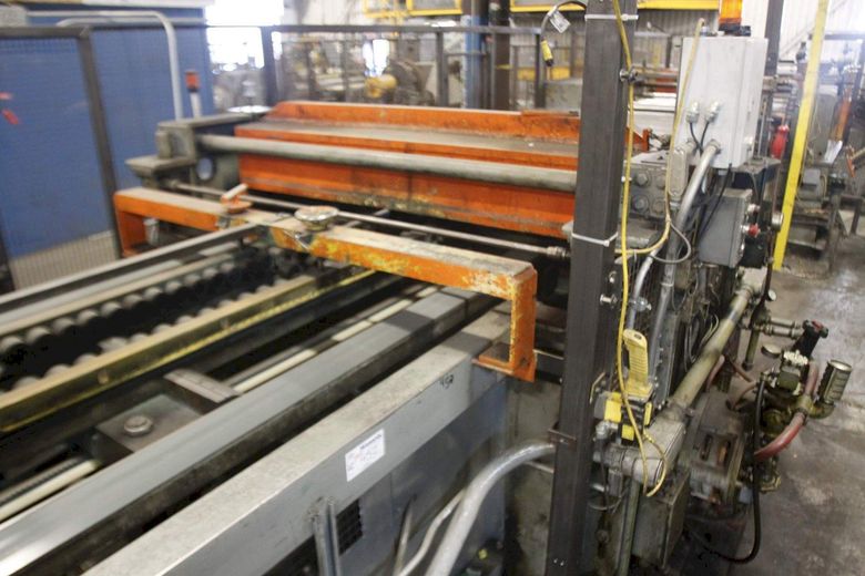 60' X 14 GAUGE DALSTROM CUT TO LENGTH LINE SHEAR: STOCK #64174