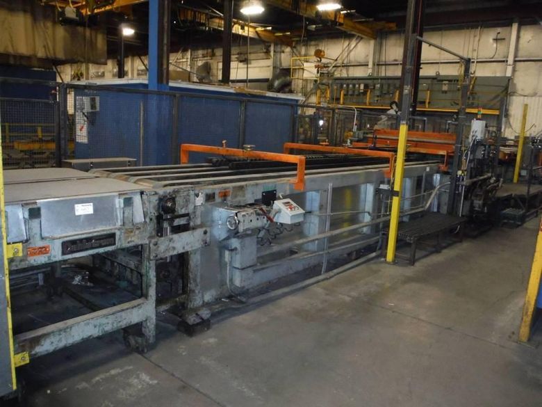 18' X 60' DAHLSTROM TRANSFER CONVEYOR: STOCK #64177