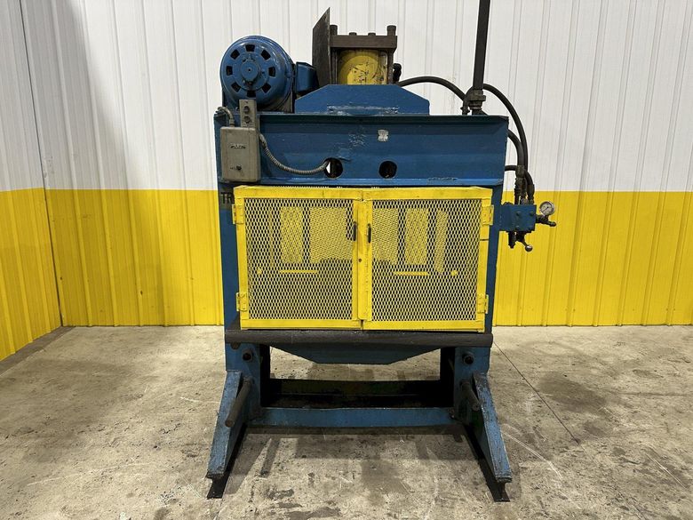 200 TON LAFAYETTE H-FRAME HYDRAULIC PRESS WITH ENERPAC  #RR20013 RAM CYLINDER : STOCK #22344