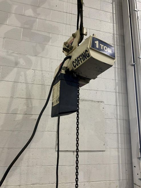 1 TON COFFING ELECTRIC CHAIN HOIST: STOCK #75532