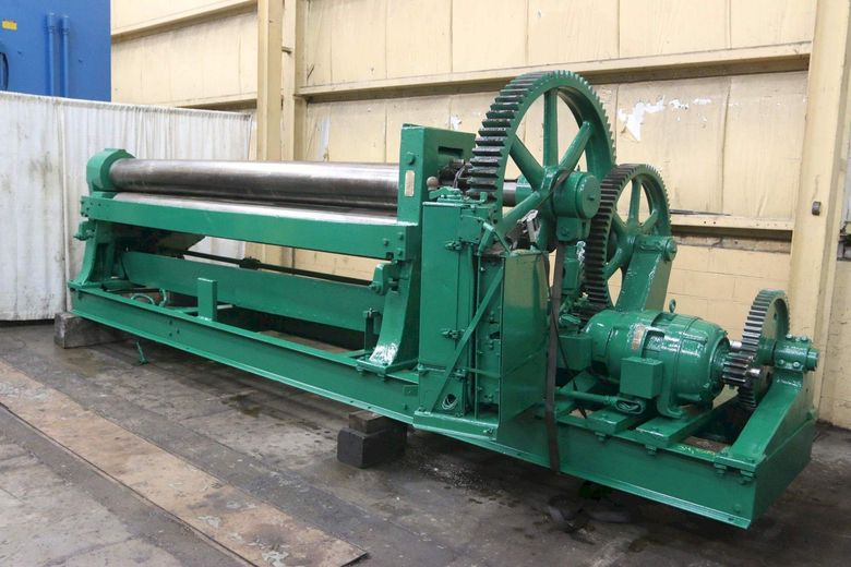 12' X 1/2" BERTSCH MODEL #11 INITIAL PINCH PLATE ROLLS: STOCK #69569