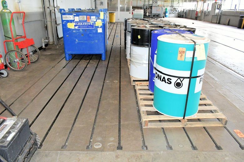 11' X 18' LAKE SHORE T-SLOTTED FLOOR PLATE: STOCK #78511