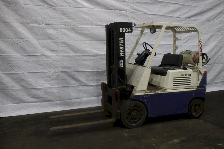 5000 LB HYSTER LP GAS FORKLIFT: STOCK #75154