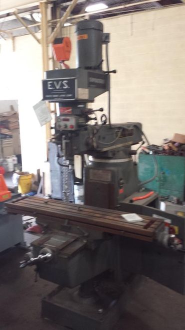 5 HP SOUTHBEND RAM TYPE VERTICAL MILL: STOCK #62333