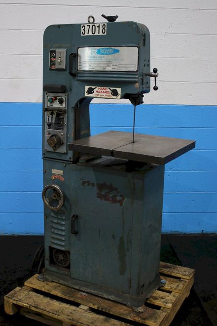 14" RUTLAND VERTICAL BAND SAW: STOCK #75327